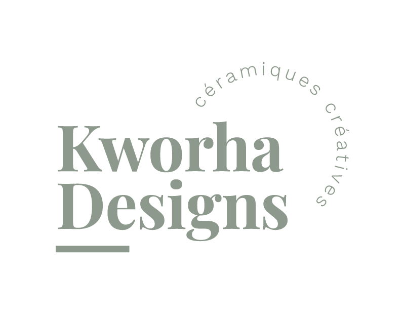 Kworha Designs' green logo
